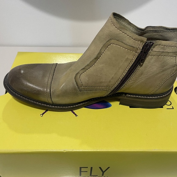Fly London Hale Low Cap Toe Boot main image 4